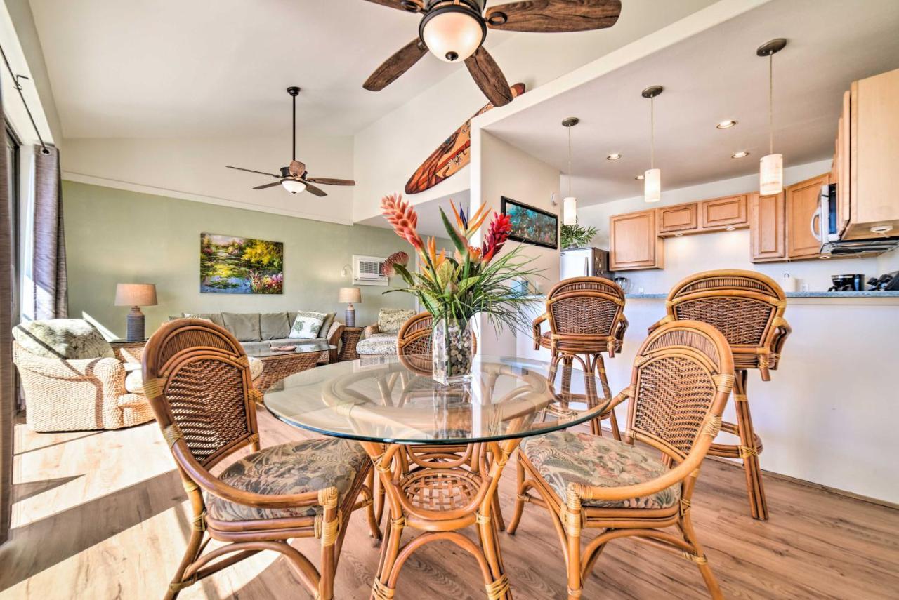 Kihei Oceanside Escape With Balcony - Steps To Beach Exterior foto
