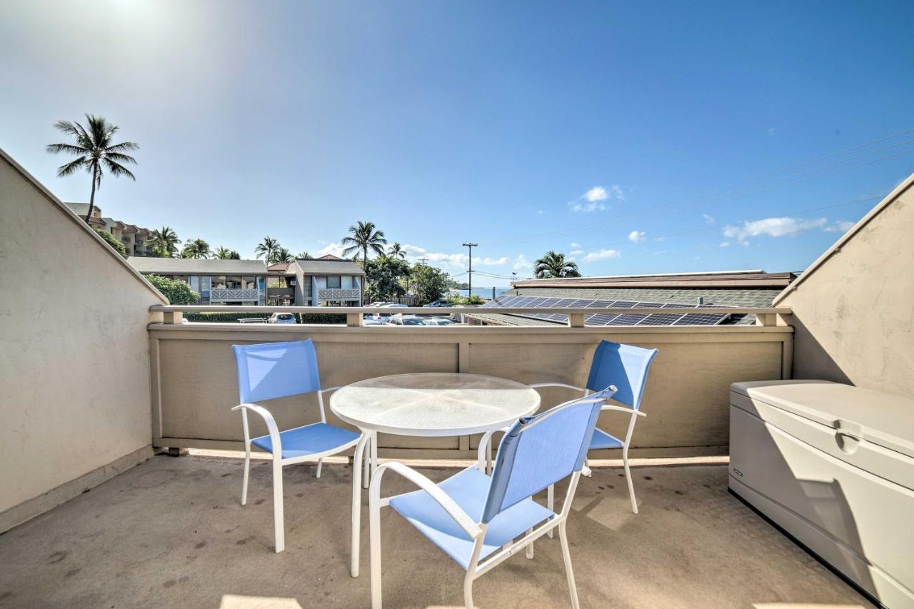 Kihei Oceanside Escape With Balcony - Steps To Beach Exterior foto