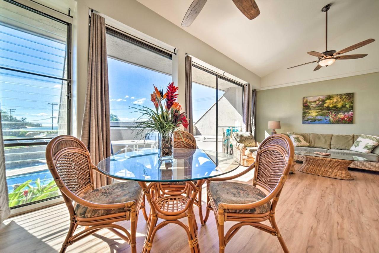 Kihei Oceanside Escape With Balcony - Steps To Beach Exterior foto